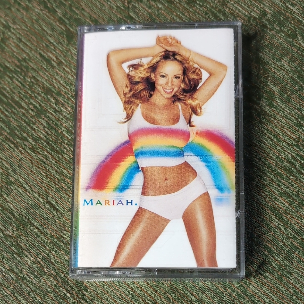 Vintage 1999 Rainbow by Mariah Carey Cassette Tape